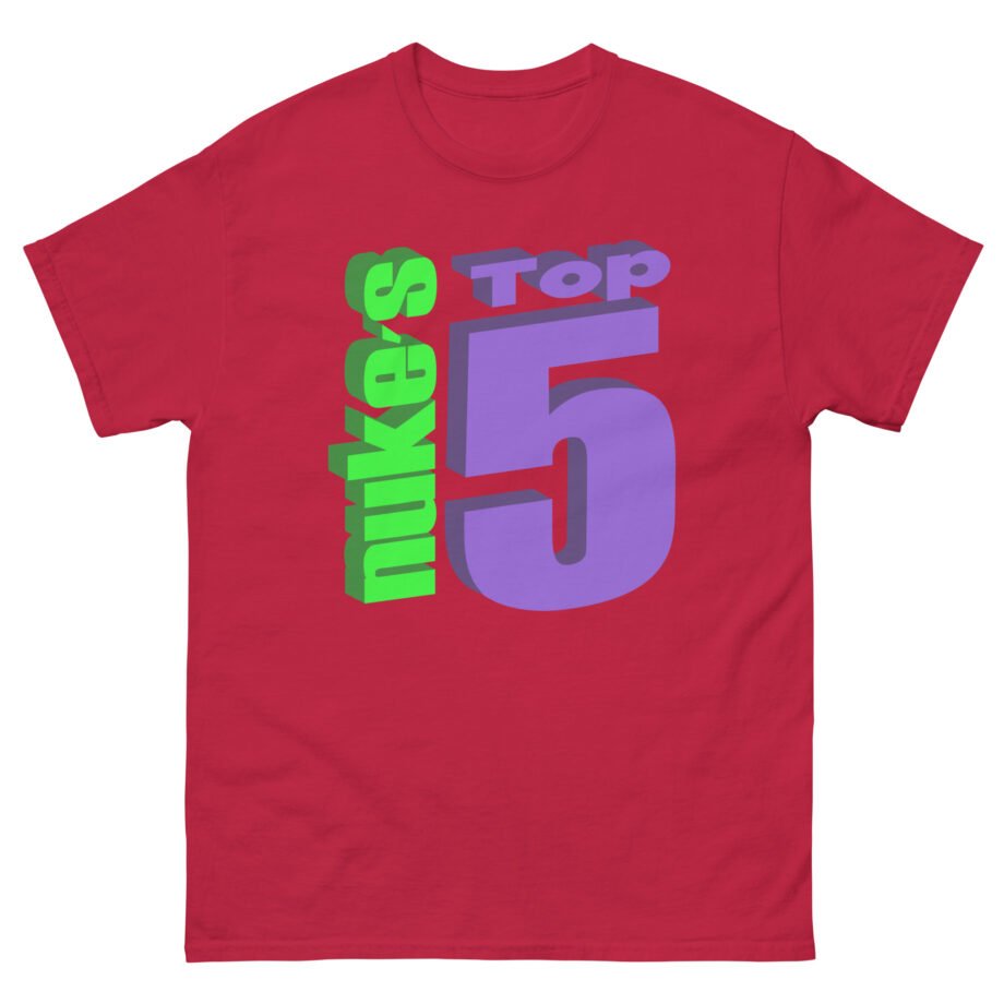 Nuke's Top 5 Did You See It Hand Unisex classic tee
