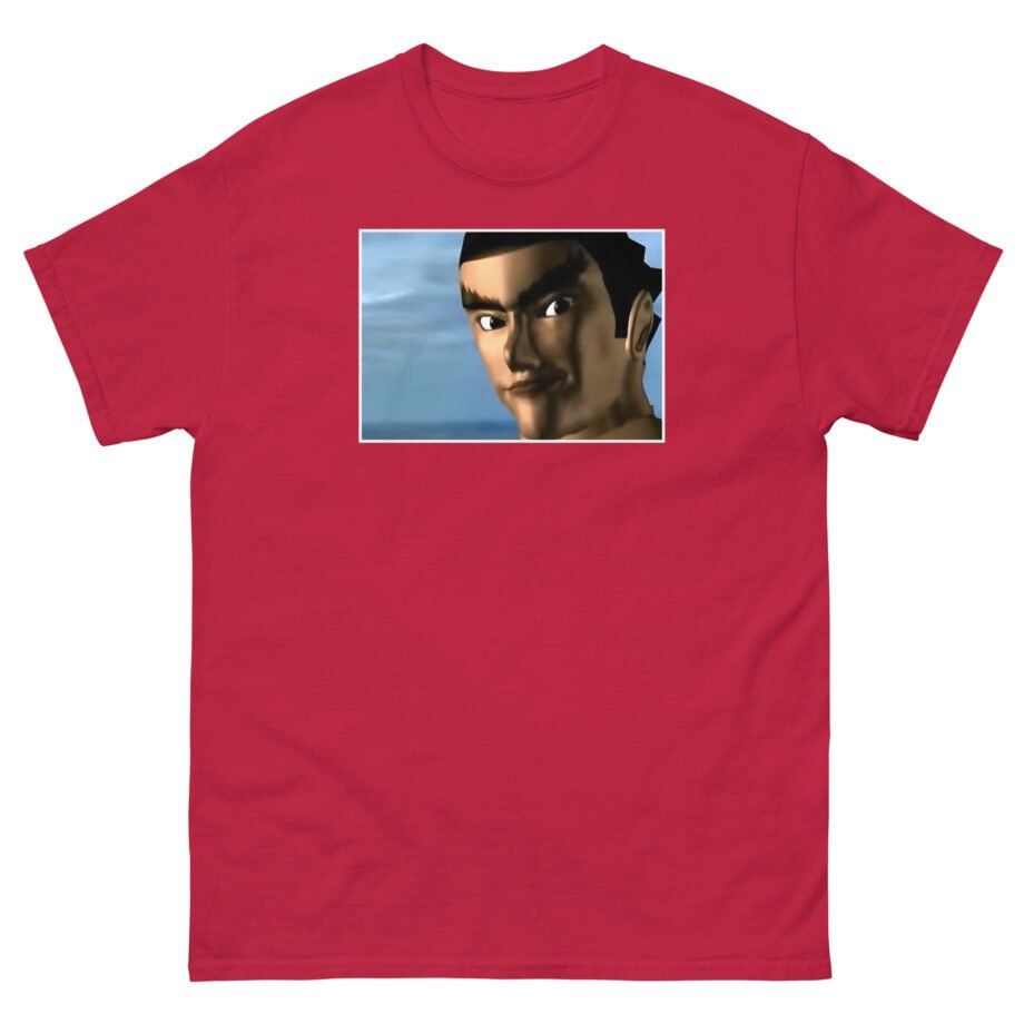 Tekken Retro Kazuya Mishima Unisex classic tee