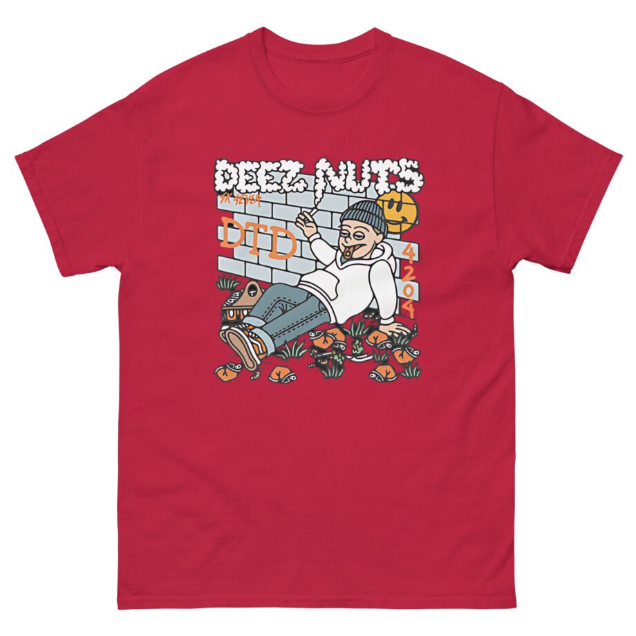 Deez Nuts Wasted Cartoon Unisex classic tee