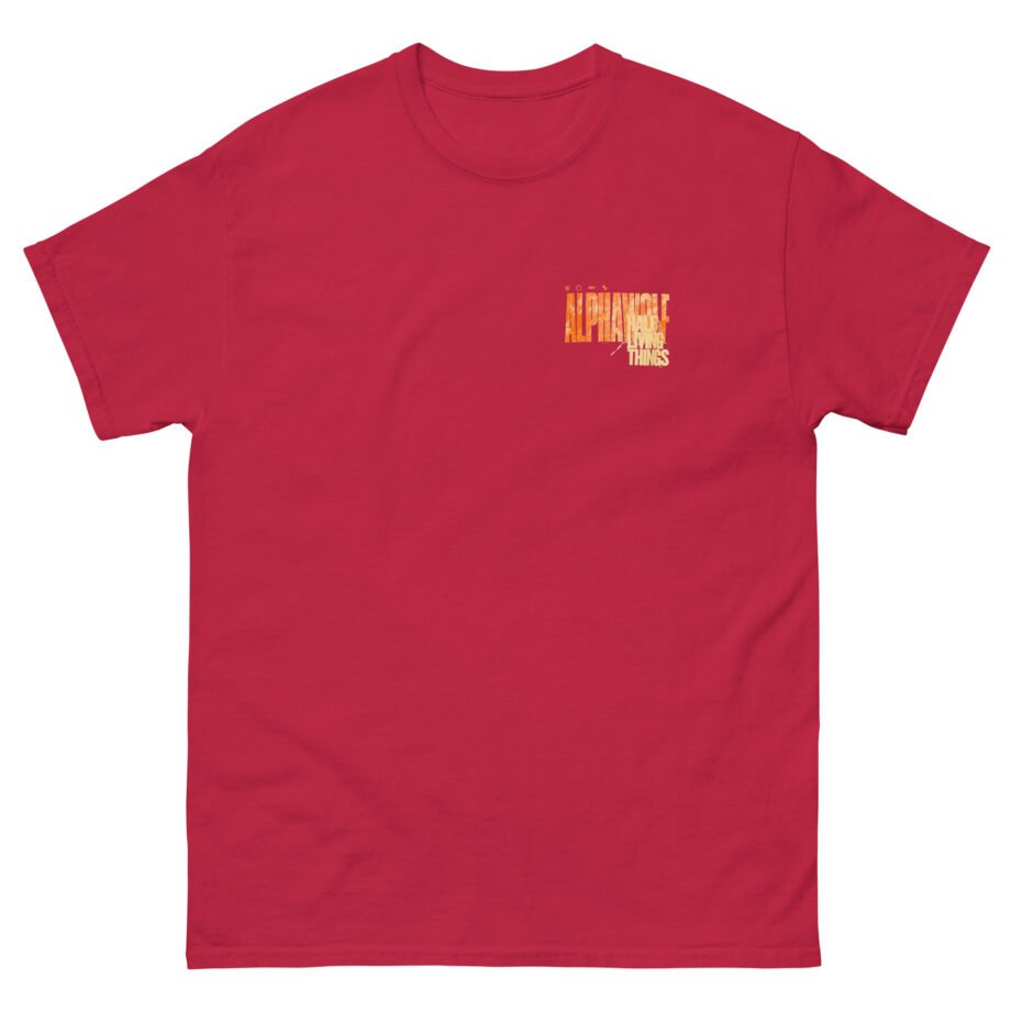 Alpha Wolf Clock Unisex classic tee