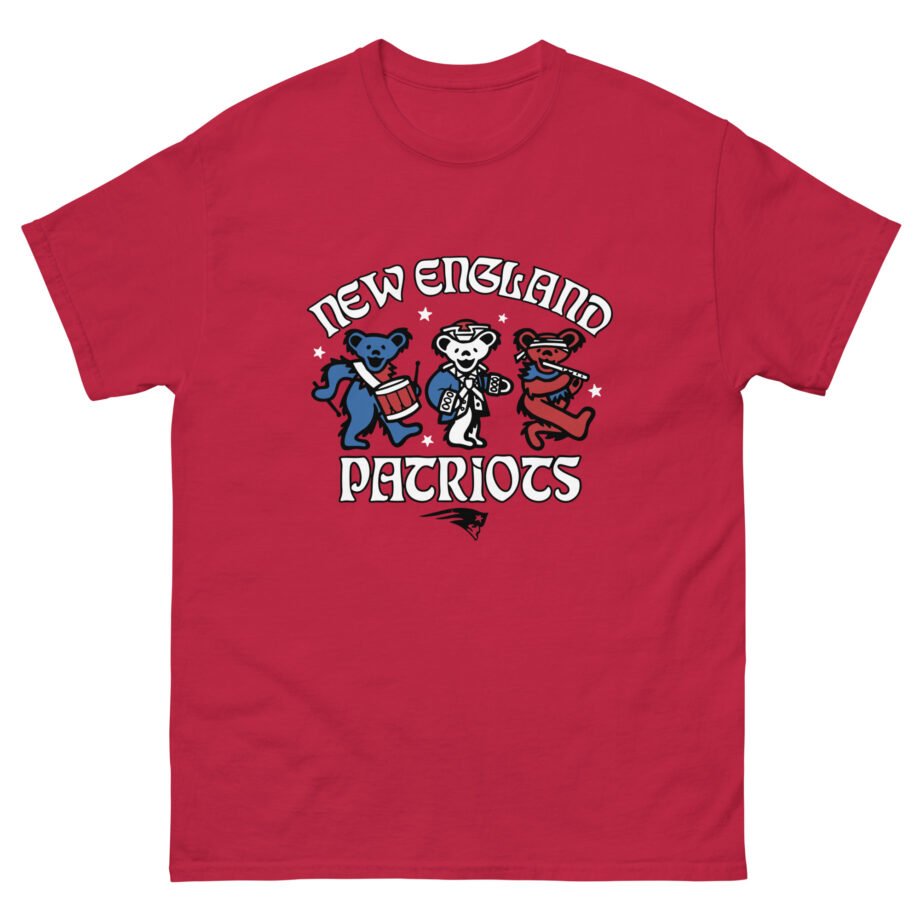 Grateful Dead Homage New England Patriots Unisex classic tee