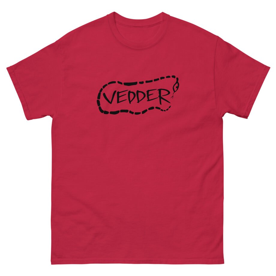 Eddie Vedder Stencil Snake Unisex classic tee