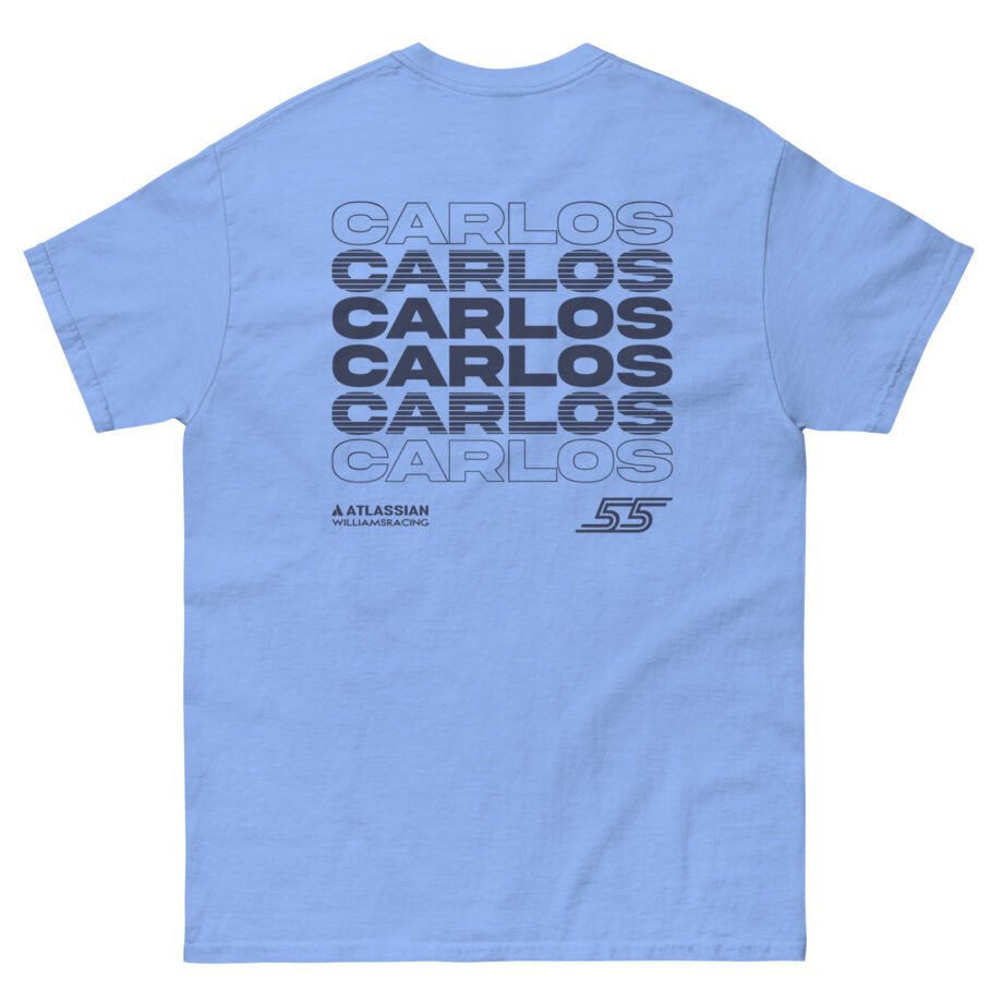 Carlos Sainz Atlassian Williams Racing Unisex classic tee