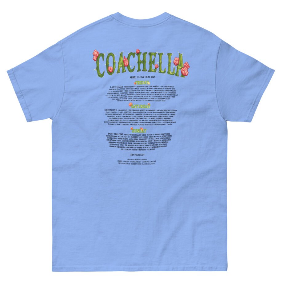Coachella Flower Unisex classic tee