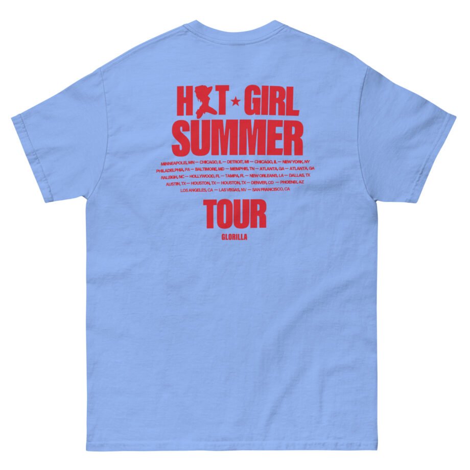 Glorilla Hot Girl Summer Tour Unisex classic tee
