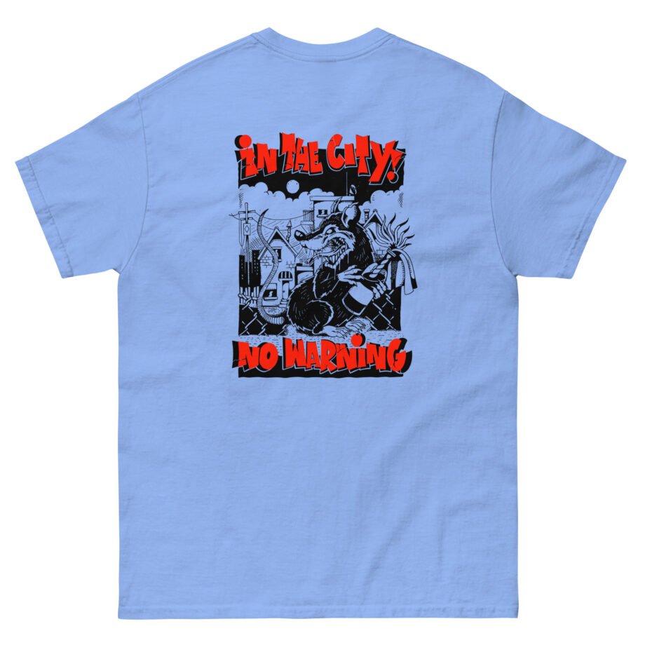 No Warning In The City Unisex classic tee