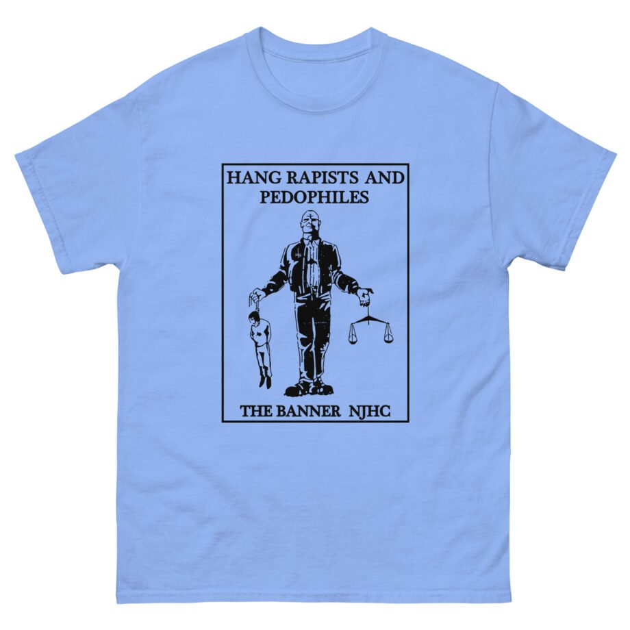 The Banner Hang Rapists Unisex classic tee