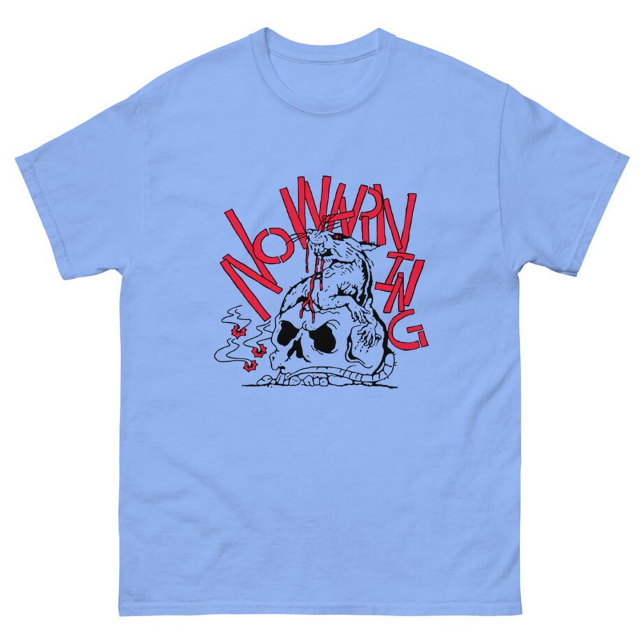 No Warning Rat Skull Unisex classic tee