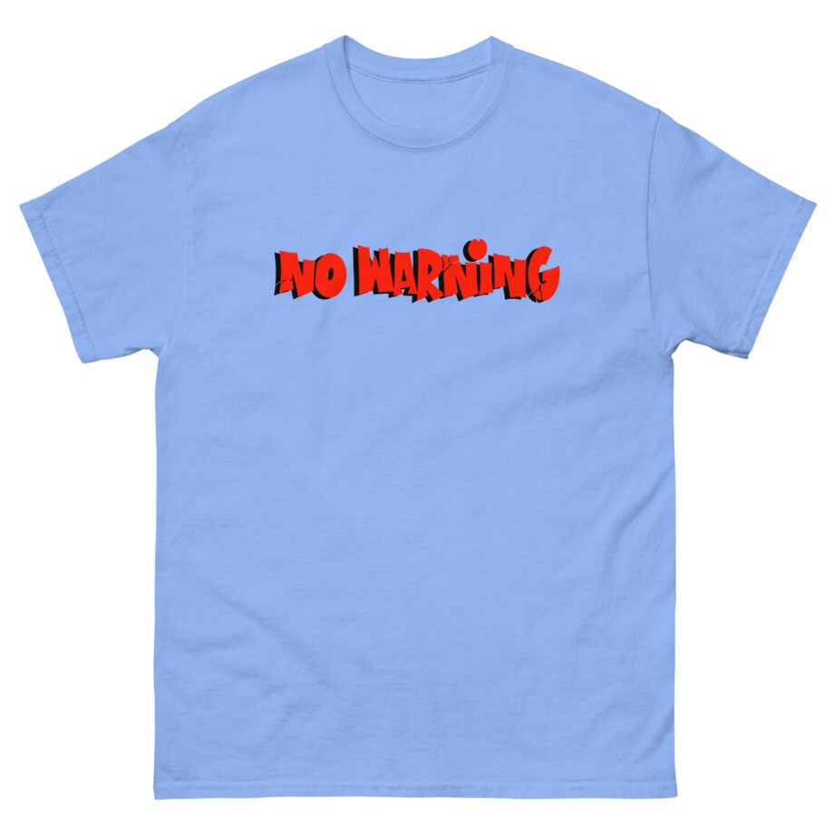 No Warning In The City Unisex classic tee