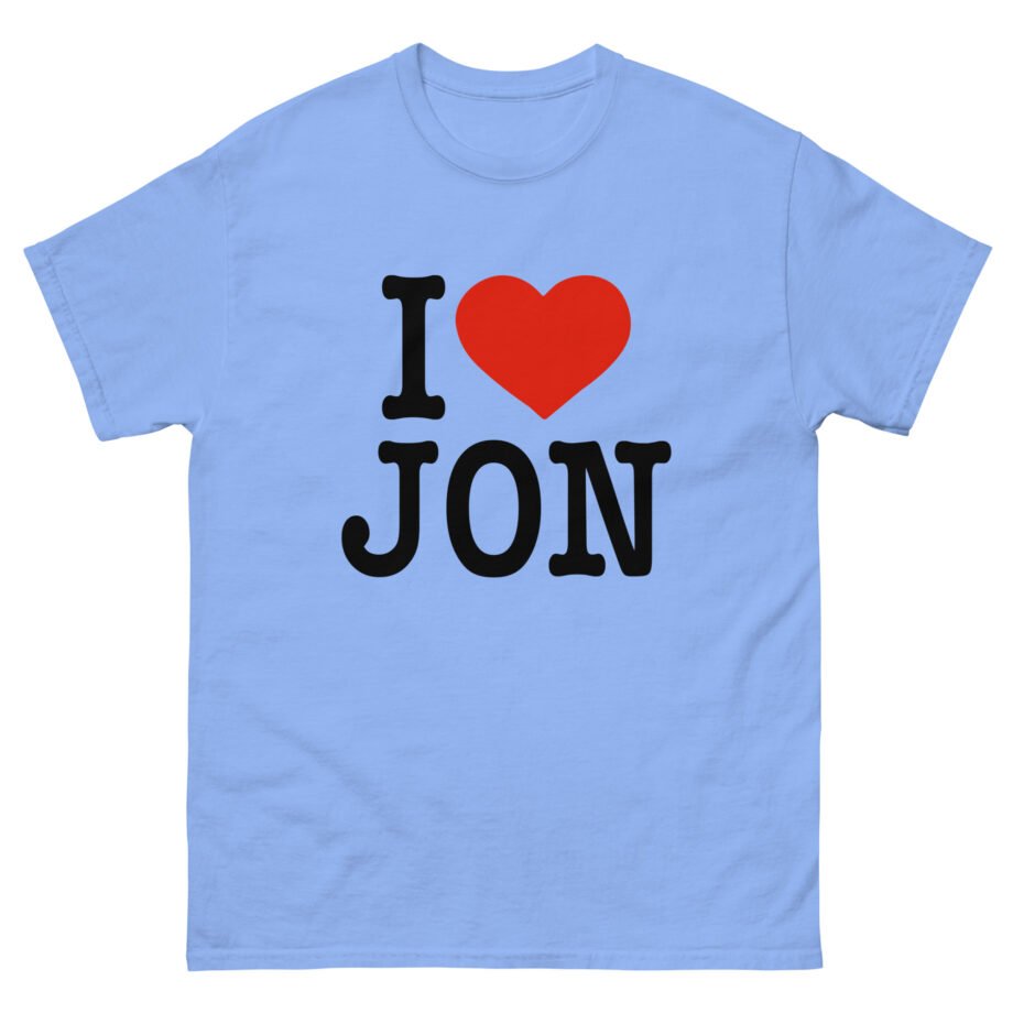 Jon Marianek I Love Jon Unisex classic tee