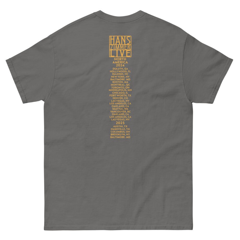 Hans Zimmer Admat Tour Unisex classic tee