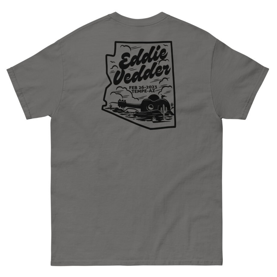 Eddie Vedder AZ Map Unisex classic tee