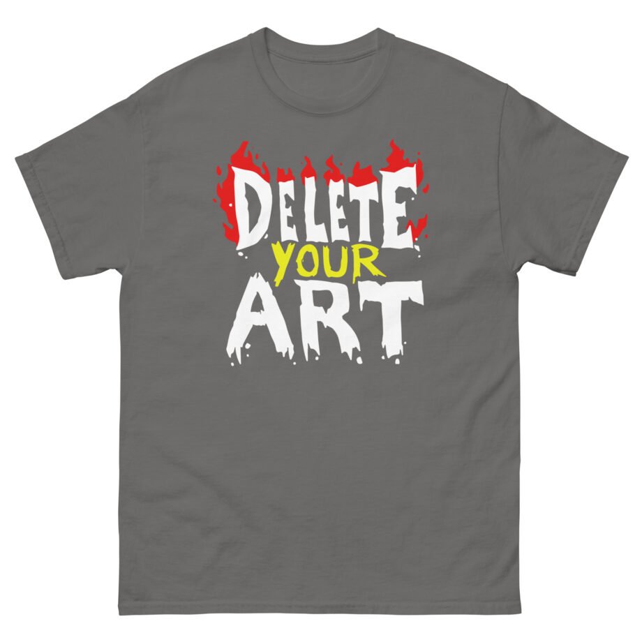 Drawfee Delete Your Art Unisex classic tee