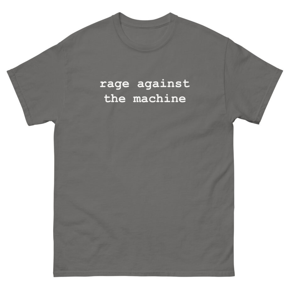 Rage Against the Machine Typewriter Molotov Unisex classic tee