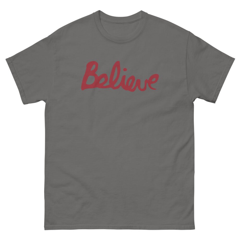 Valencia Believe Cursive Unisex classic tee