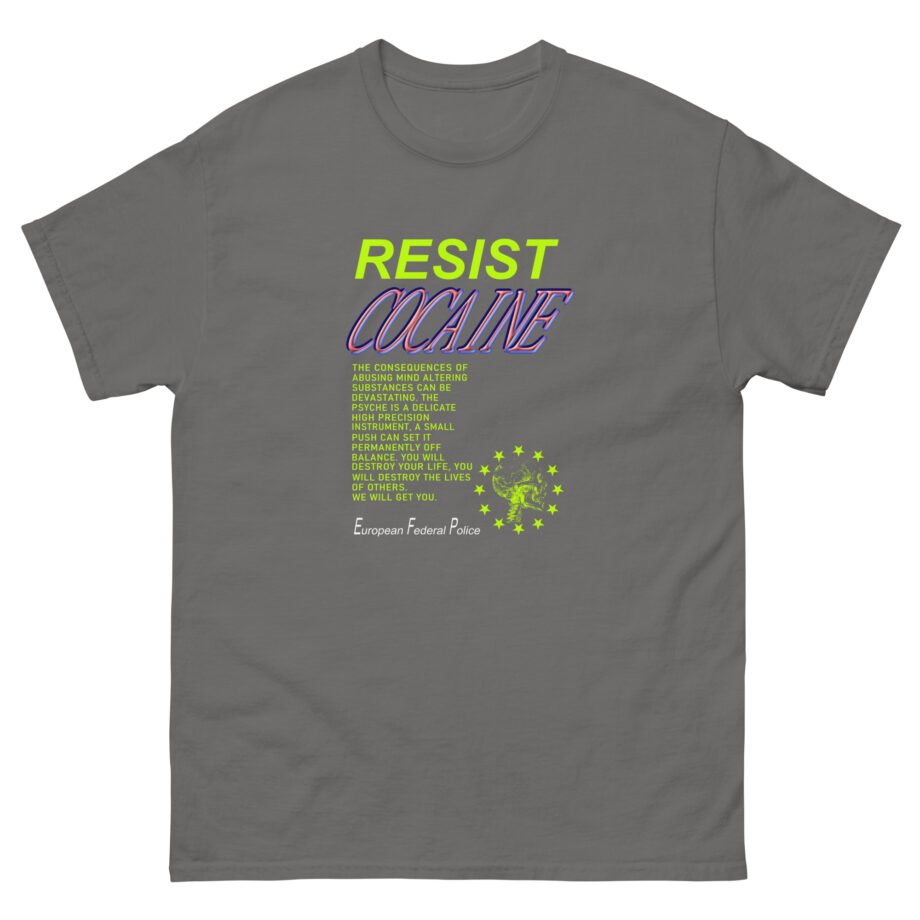 Cruelty Squad Resist Cocaine Unisex classic tee