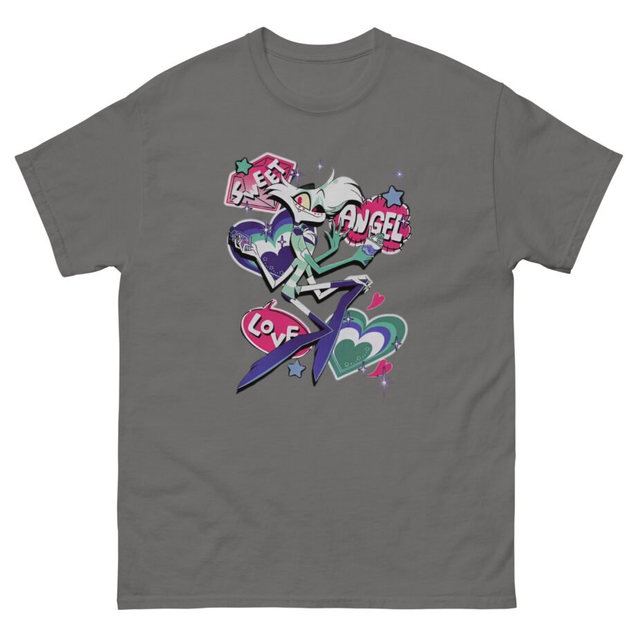 Hazbin Hotel Sweet Angel Love Angel Dust Unisex classic tee