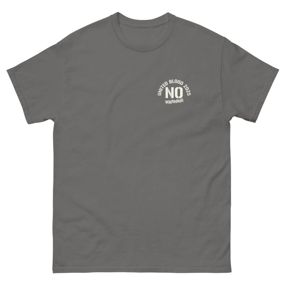 No Warning United Blood Unisex classic tee