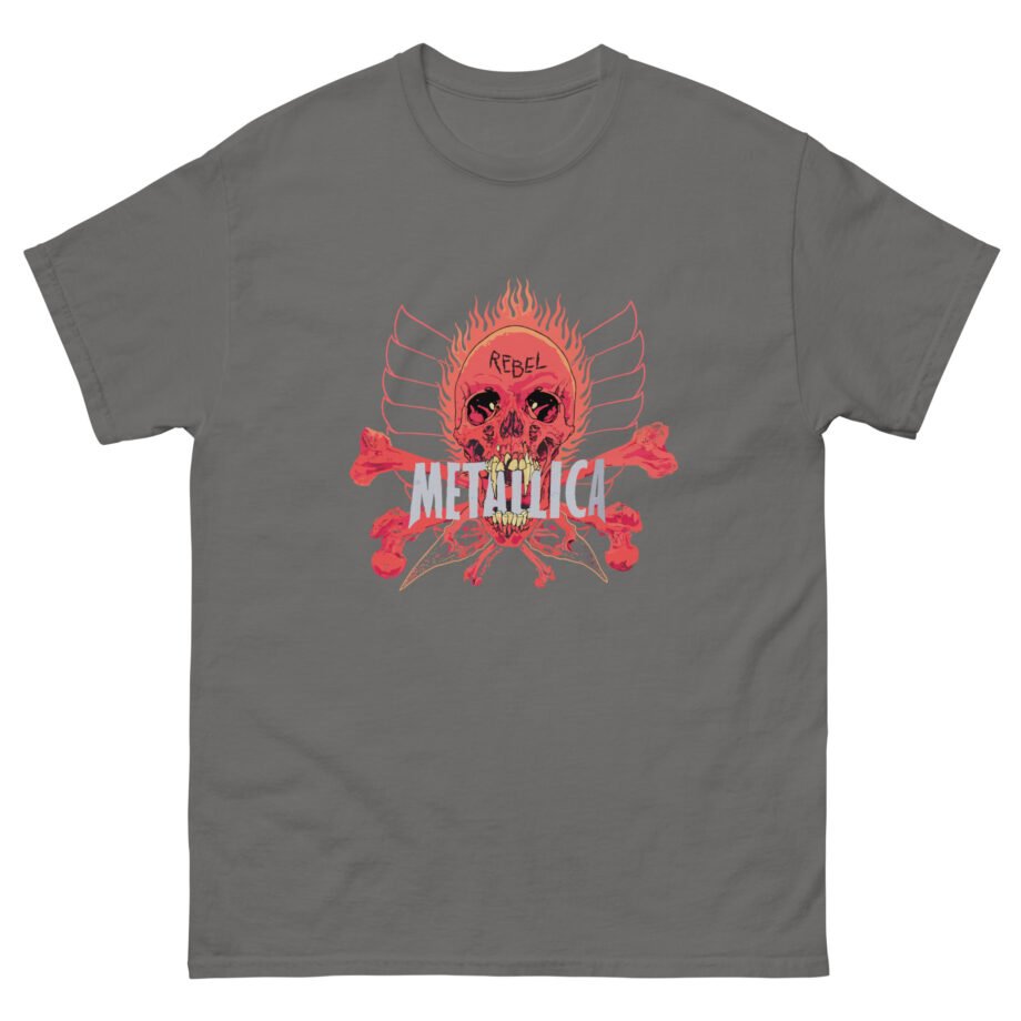 Fede Vigevani Vintage 90s Metallica Pushead Rebel Skull Unisex classic tee