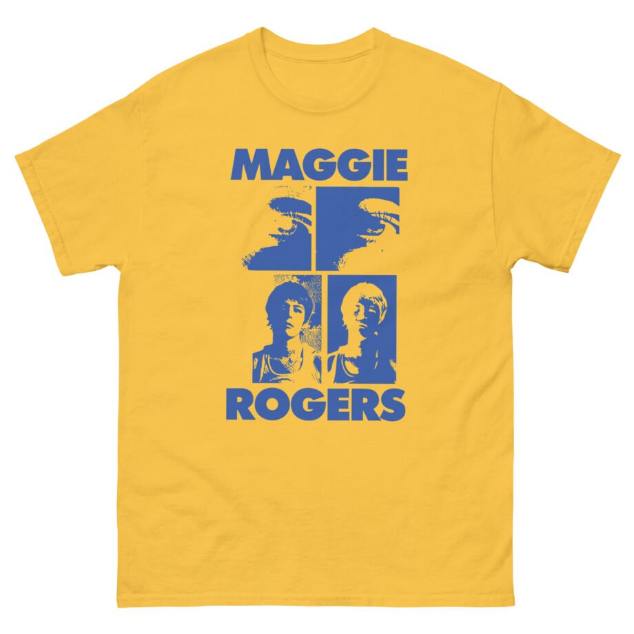 Maggie Rogers Mustard Grid Unisex classic tee