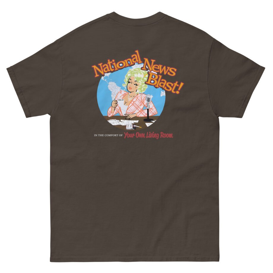 Broski Report National News Blast Unisex classic tee