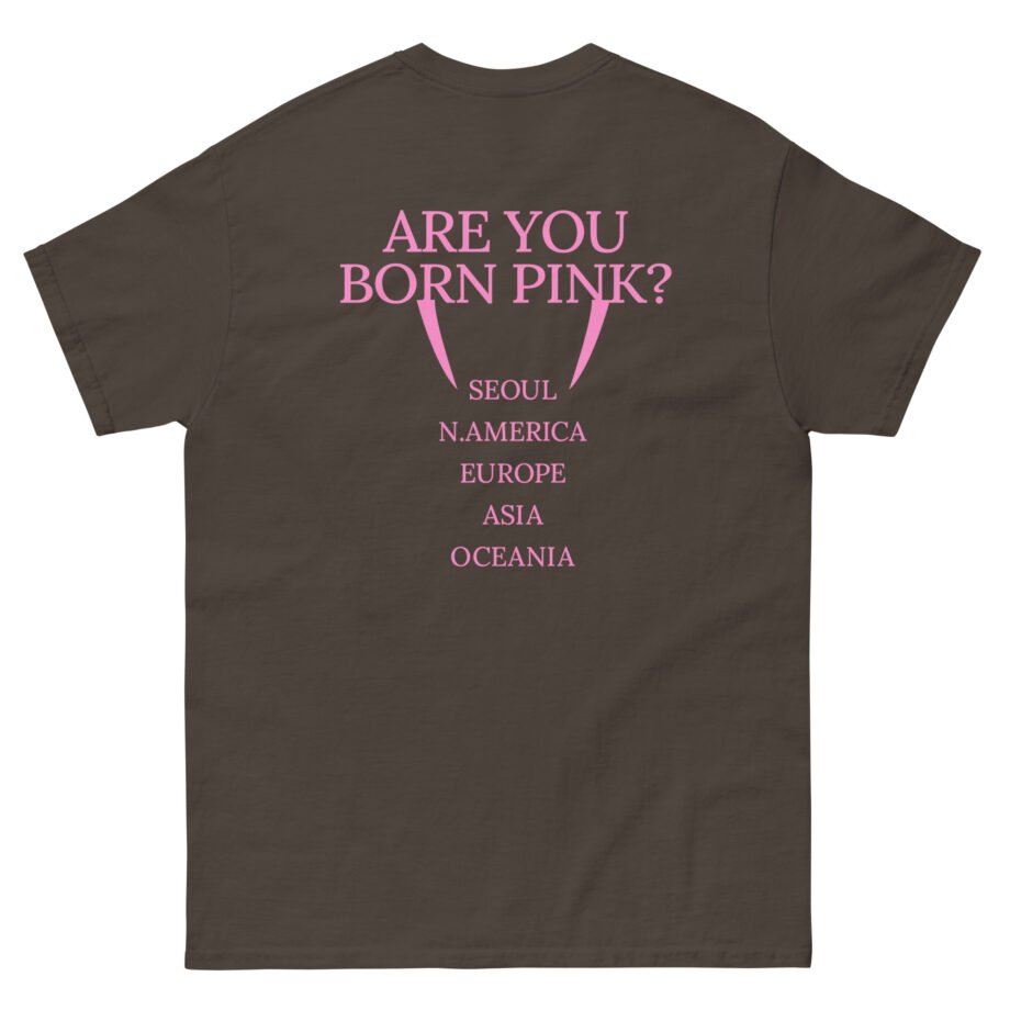 Blackpink Are You Born Pink Unisex classic tee