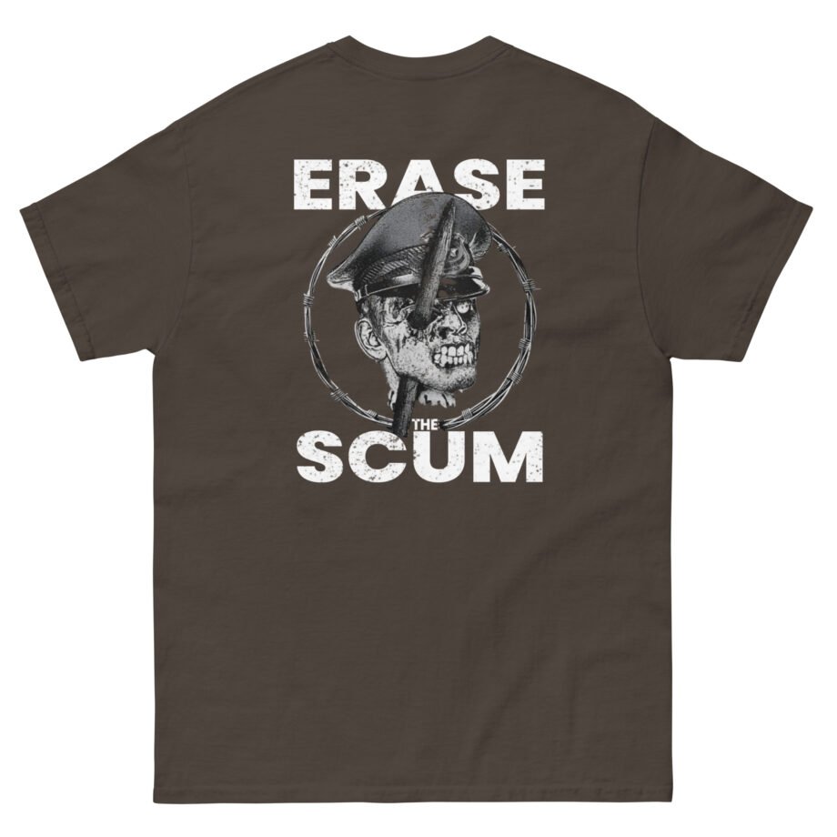 Get the Shot Erase the Scum Unisex classic tee