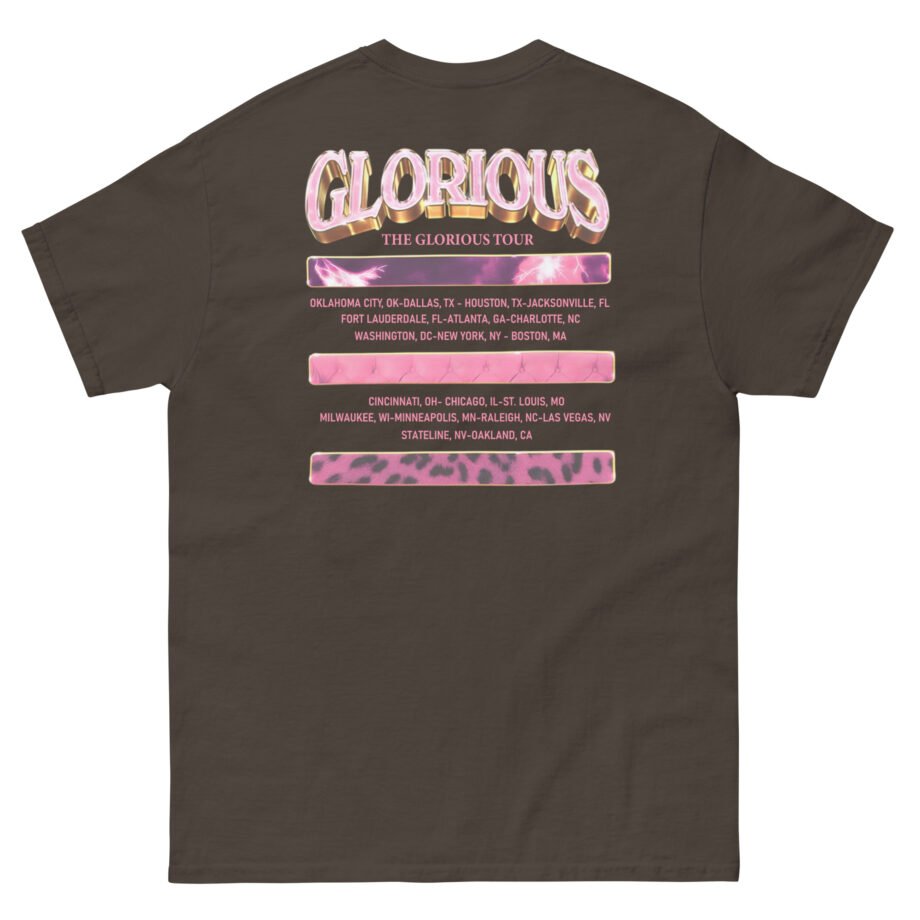 Glorilla Glorious Tour From Memphis Unisex classic tee