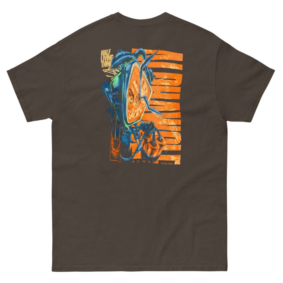 Alpha Wolf Clock Unisex classic tee