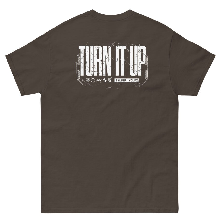 Alpha Wolf Turn It Up Unisex classic tee