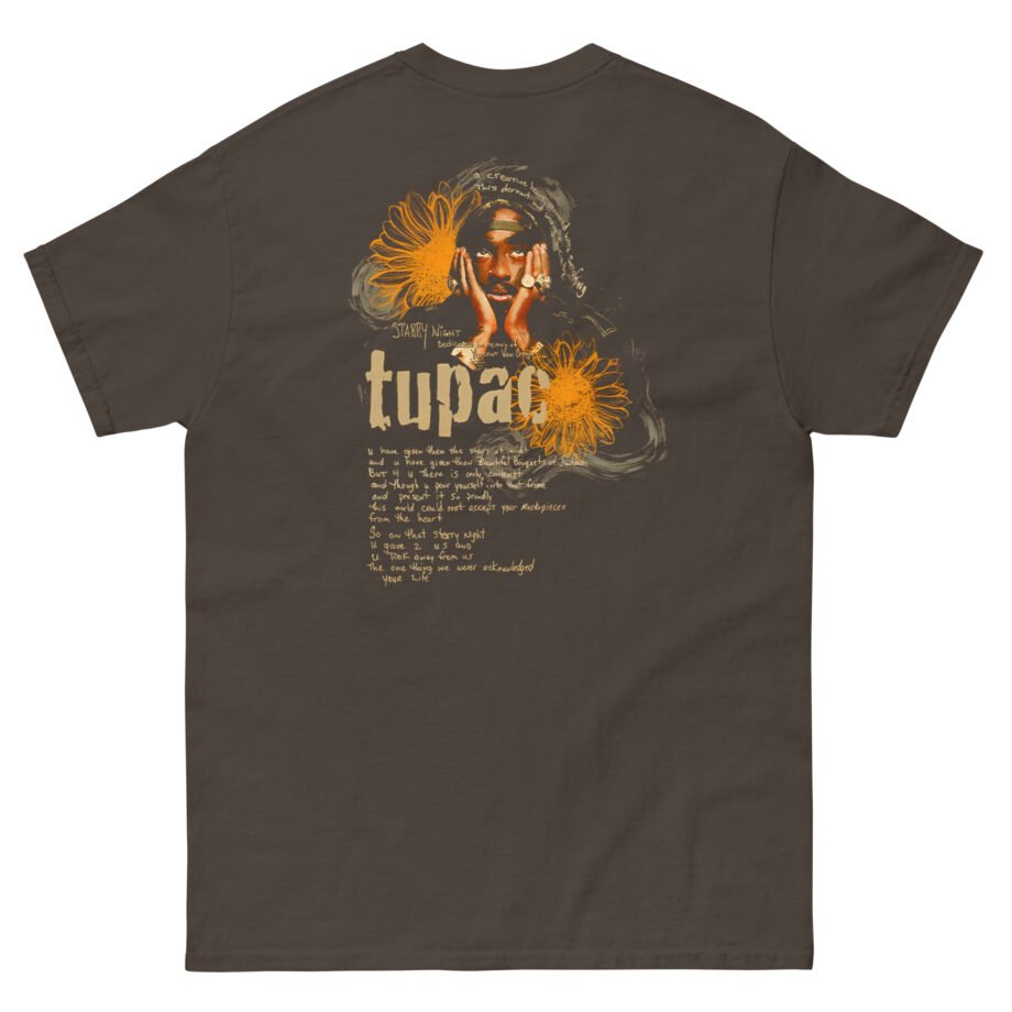 2pac Sunflowers Unisex classic tee