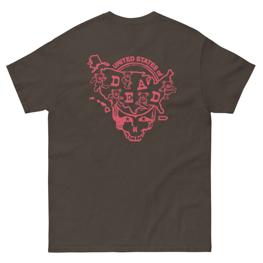 Grateful Dead Michigan United States of Dead Unisex classic tee