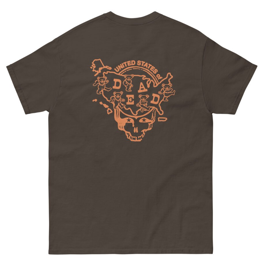 Grateful Dead Illinois United States of Dead Unisex classic tee