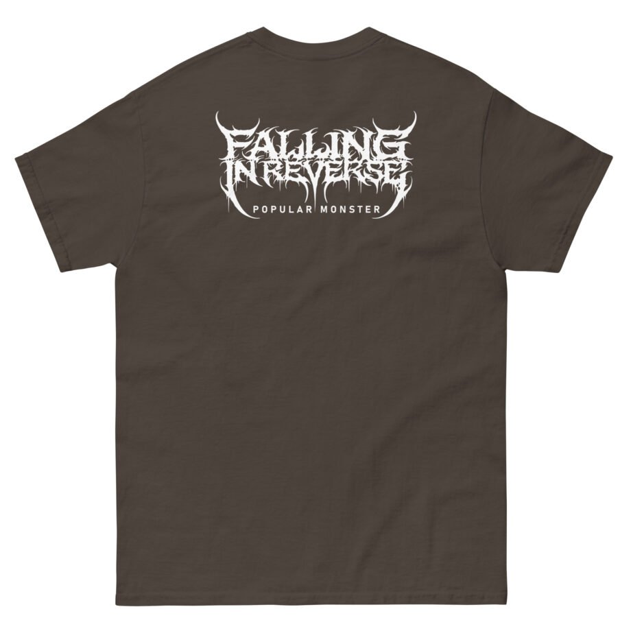 Falling in Reverse Popular Monster Cover and Back Logo Unisex classic tee