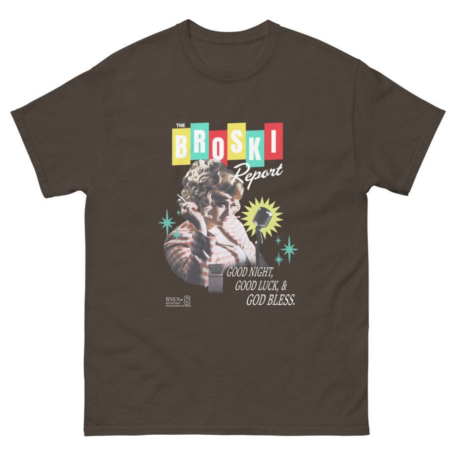 Broski Report Tune in Tuesdays Unisex classic tee
