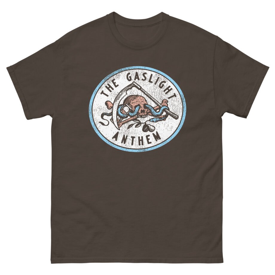 Gaslight Anthem Skull Snake Unisex classic tee