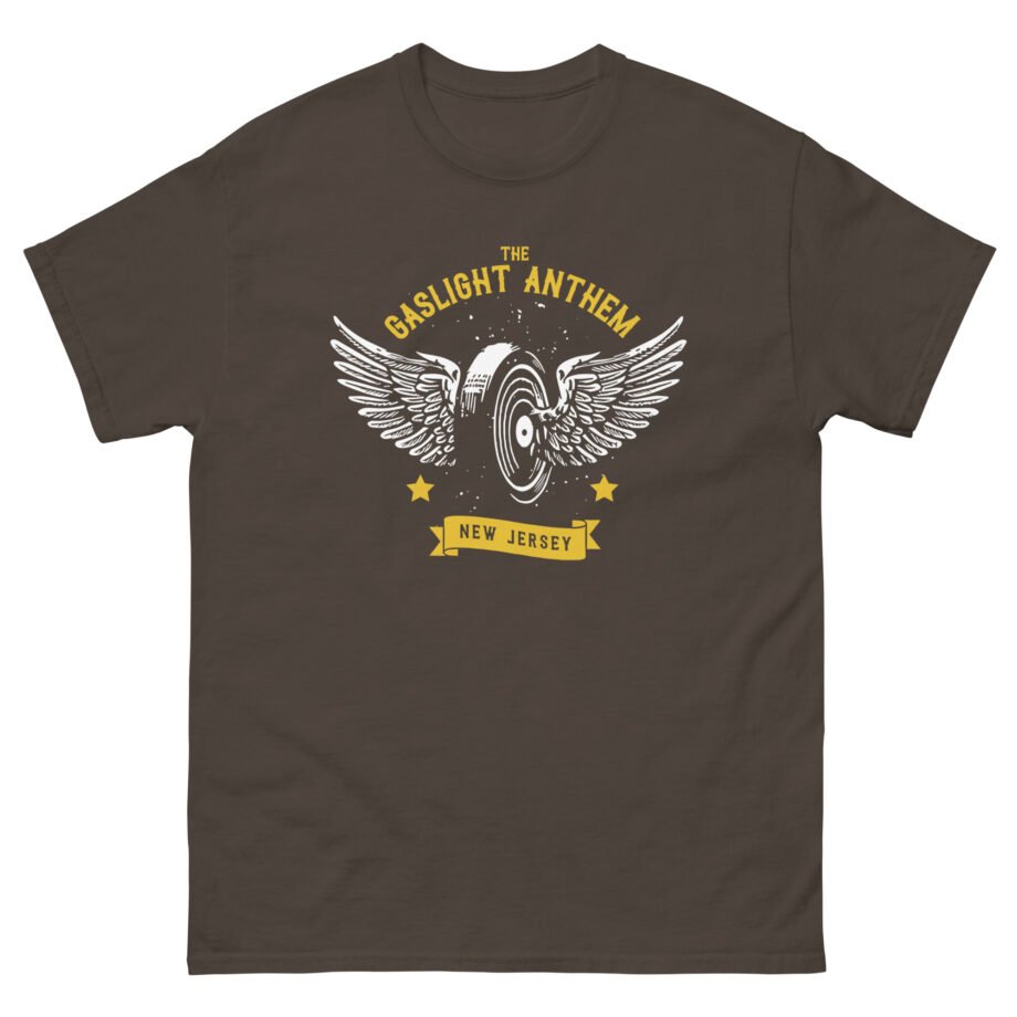 Gaslight Anthem Flying Wheel Unisex classic tee
