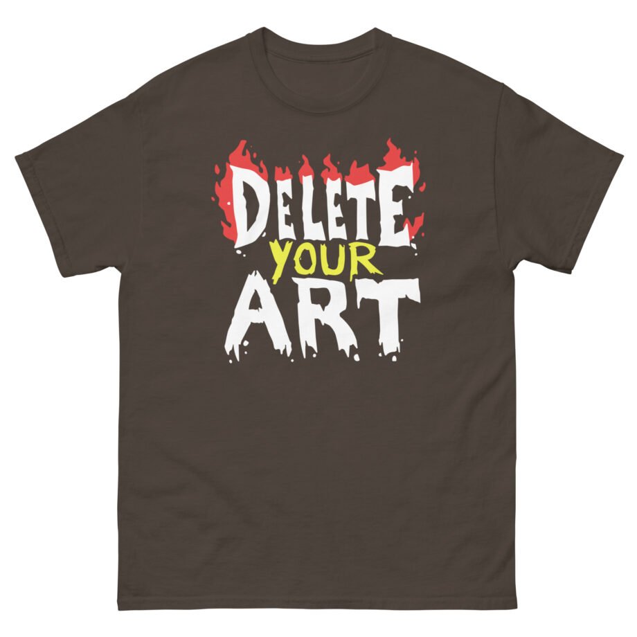 Drawfee Delete Your Art Unisex classic tee