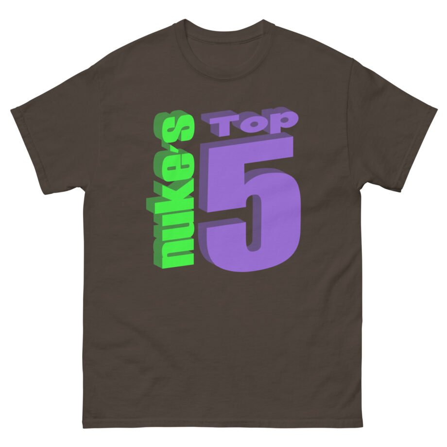 Nuke's Top 5 Did You See It Hand Unisex classic tee