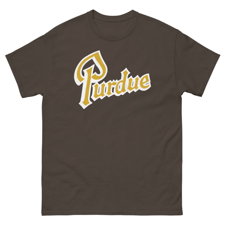 Purdue Drum Script Unisex classic tee