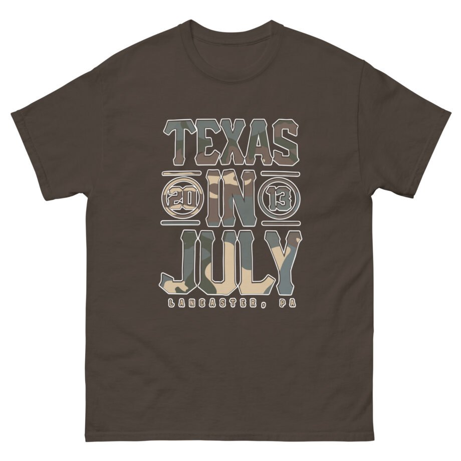 Texas in July 2013 Unisex classic tee