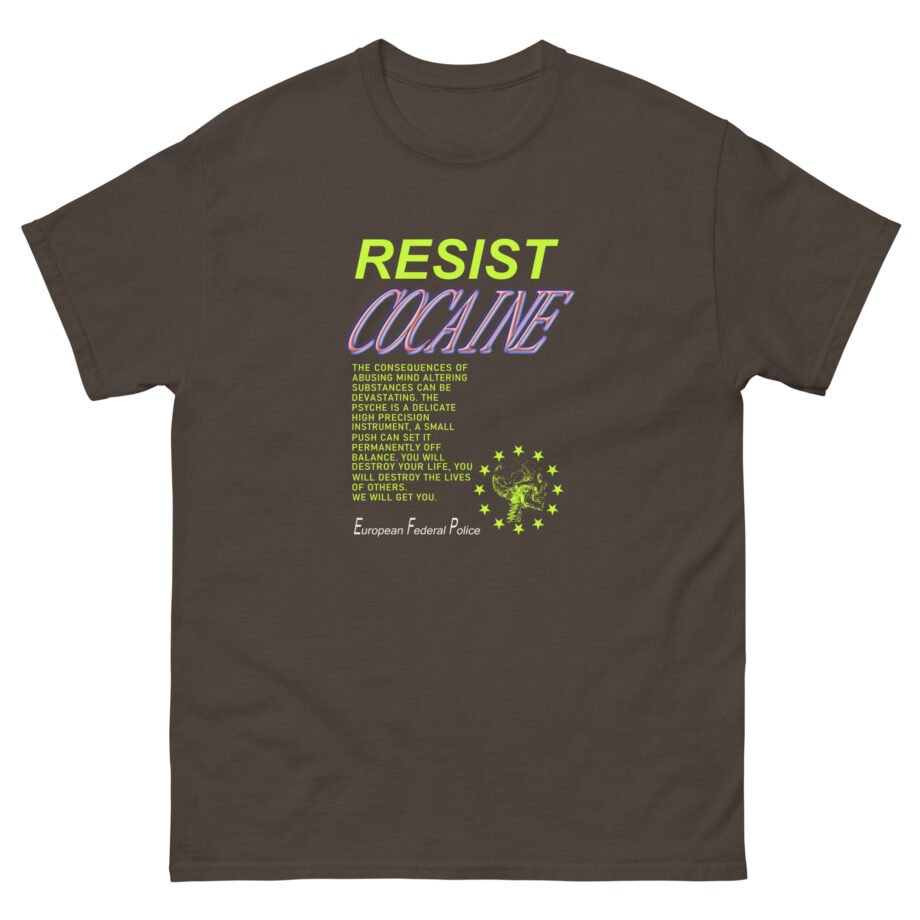Cruelty Squad Resist Cocaine Unisex classic tee