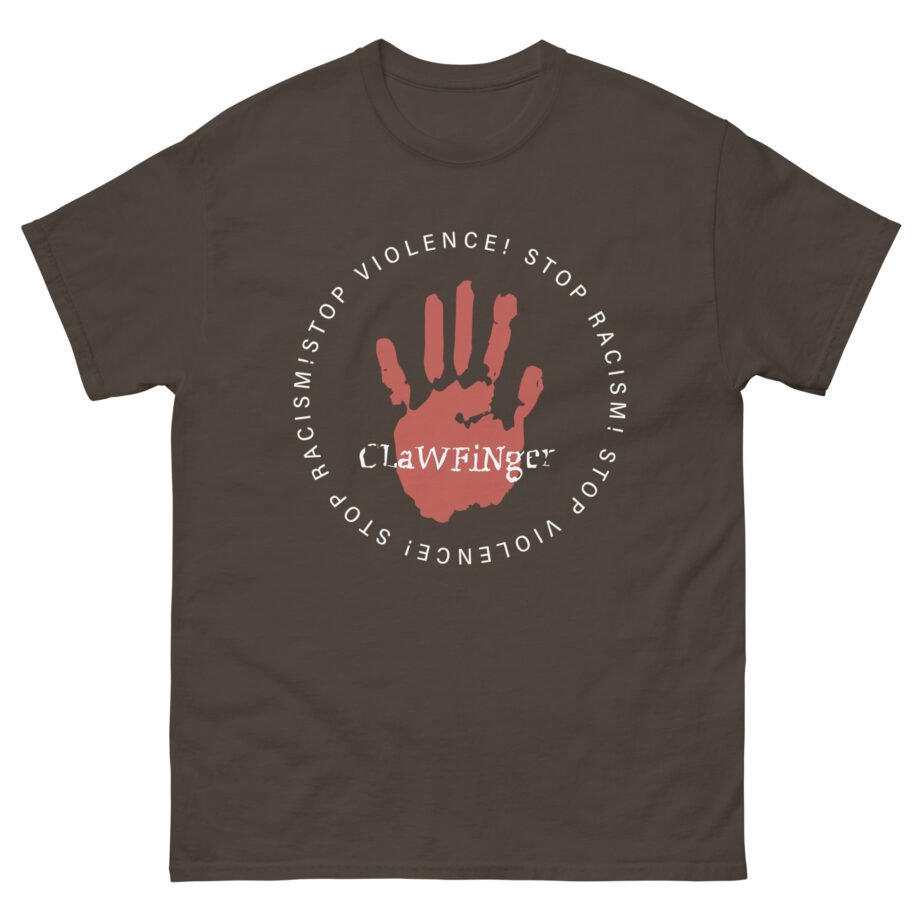 Clawfinger Stop Racism Stop Violence Unisex classic tee