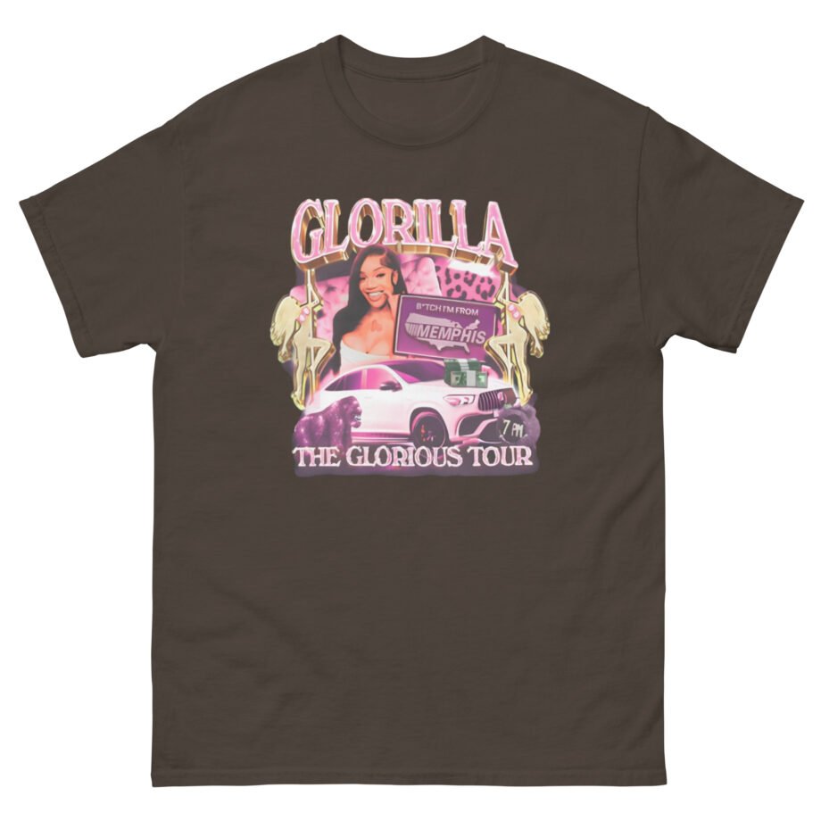 Glorilla Glorious Tour From Memphis Unisex classic tee