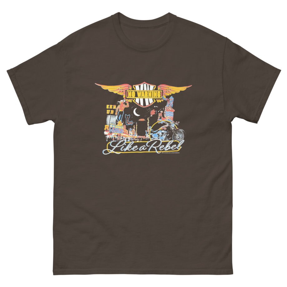 No Warning Like a Rebel Unisex classic tee