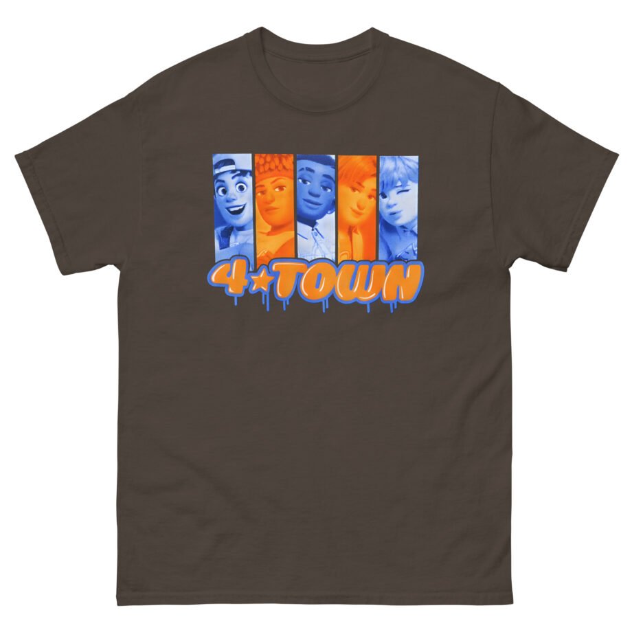 4town Spray Blocks Unisex classic tee