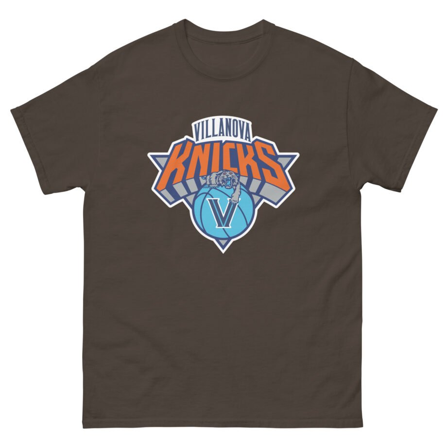 Villanova Knicks New York Mashup Parody Unisex classic tee