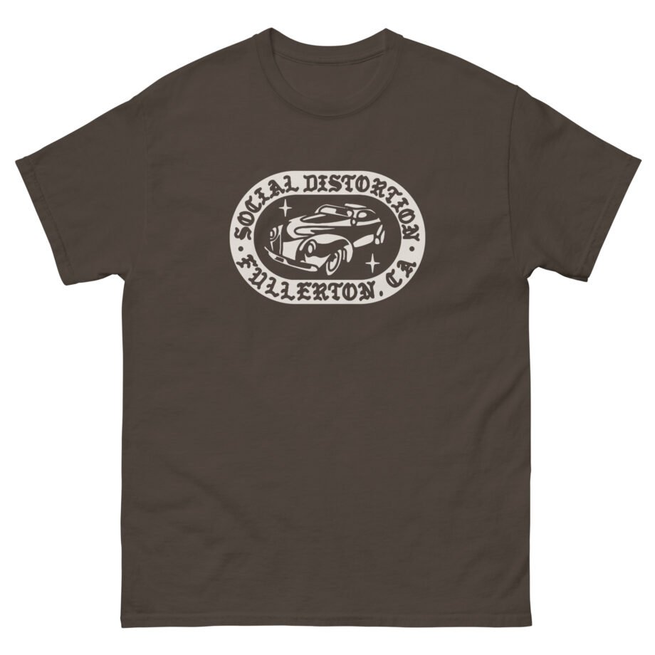 Social Distortion Fullerton Car Indigo Unisex classic tee