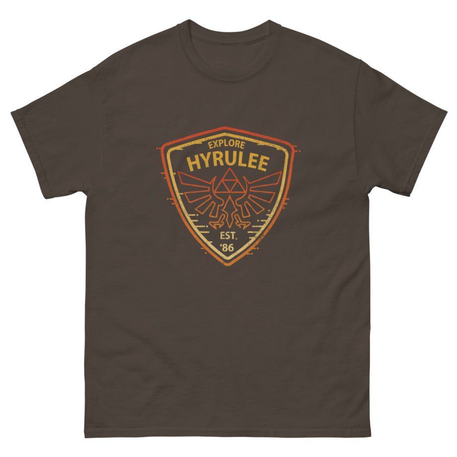 The Legend of Zelda Explore Camp Hyrule Unisex classic tee