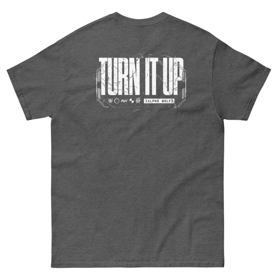 Alpha Wolf Turn It Up Unisex classic tee